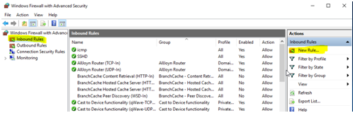 Windows Firewall 